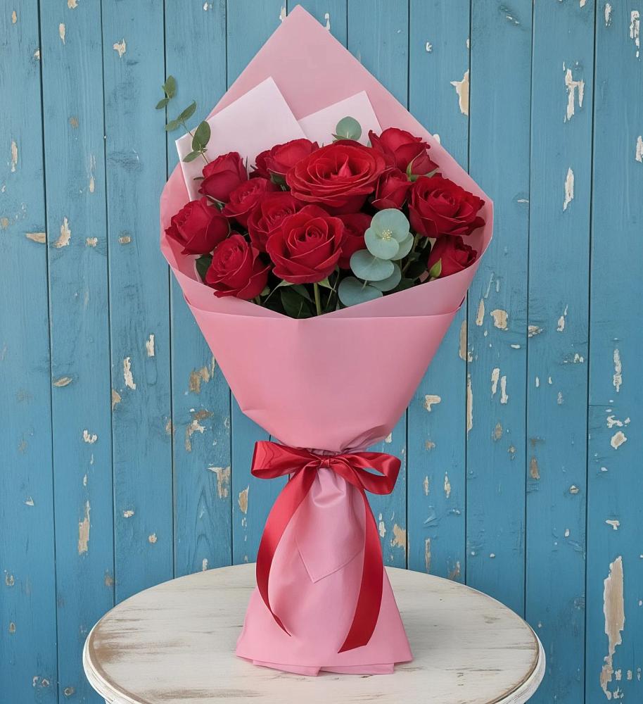 Букет цветов из: Розы в Новогорном