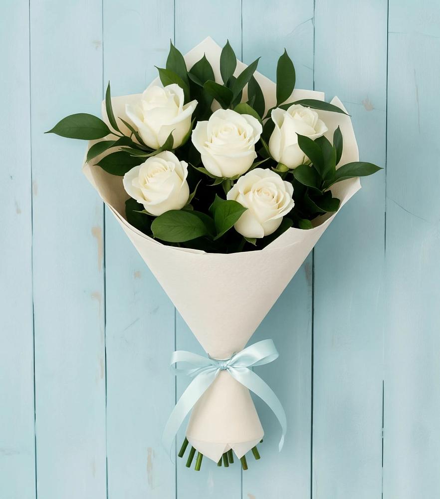 Букет цветов из: Розы в Новогорном