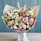 Букет цветов из: Альстромерии и Розы в Новогорном