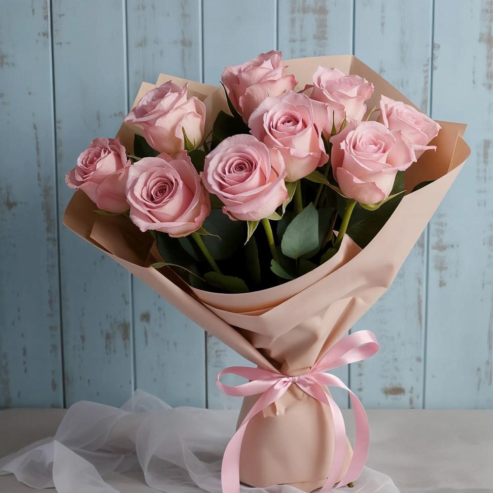 Букет цветов из: Розы в Новогорном