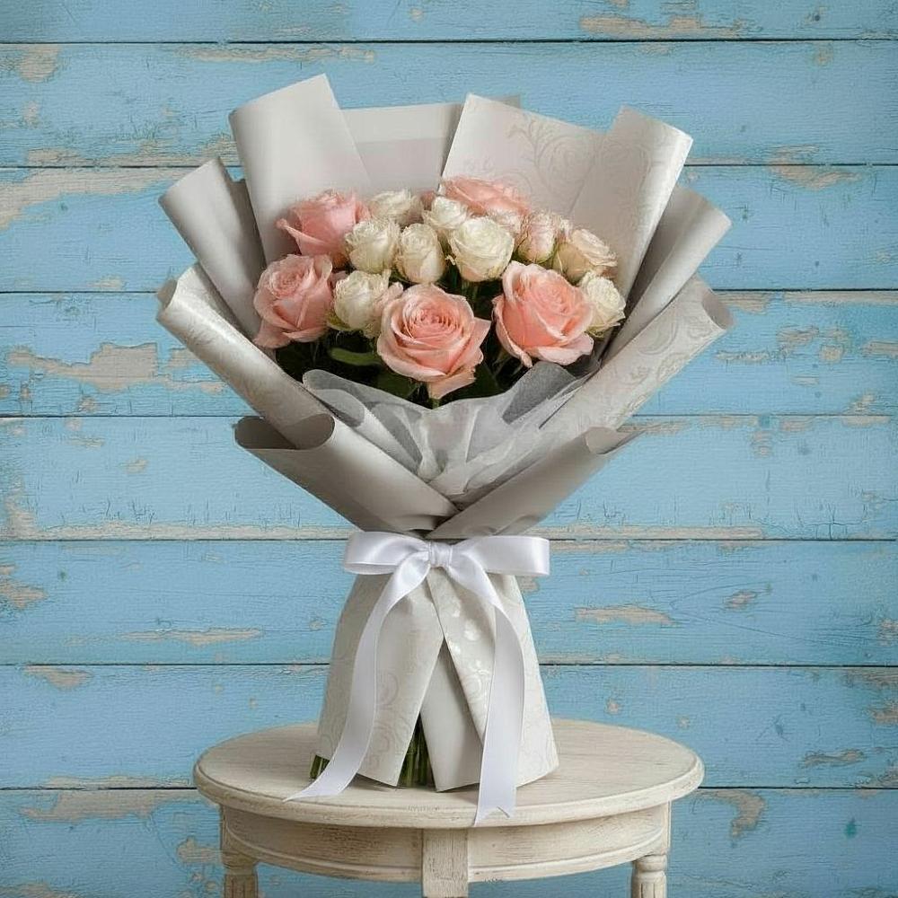 Букет цветов из: Розы в Новогорном