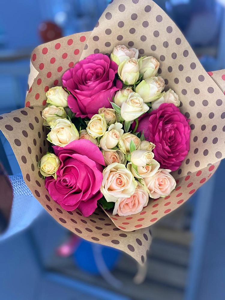 Букет цветов из: Розы в Новогорном