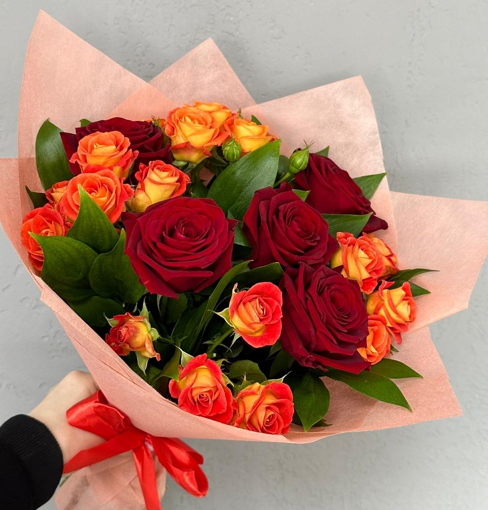 Букет Любовь и восторг в Новогорном