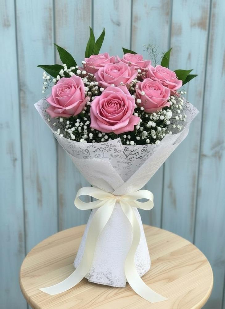 Букет цветов из: Розы в Новогорном