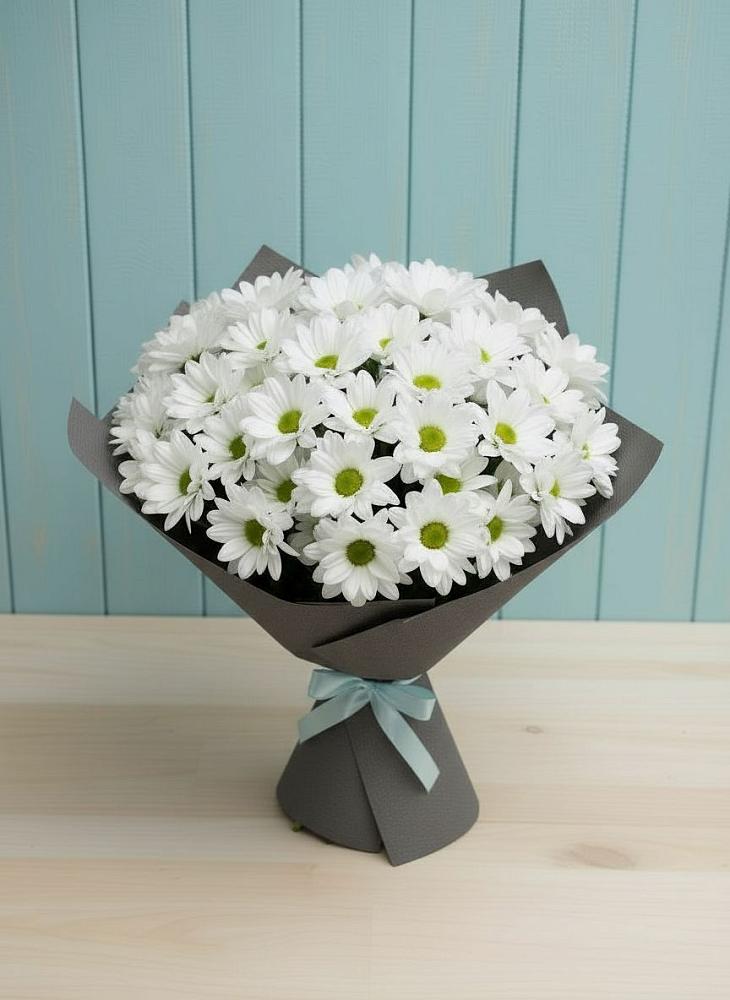 Букет цветов из: Хризантемы в Новогорном