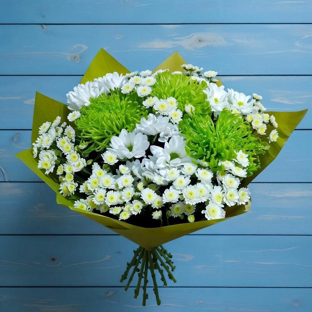 Букет цветов из: Хризантемы в Новогорном