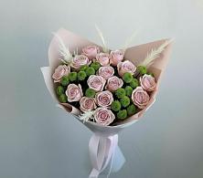 Букет цветов из:  Розы и Хризантемы в Новогорном