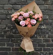 Букет цветов из:  Розы в Новогорном