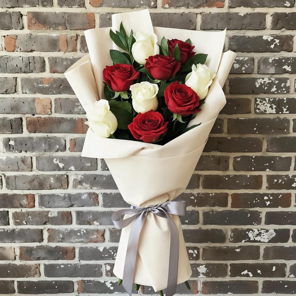 Букет цветов из: Розы в Новогорном