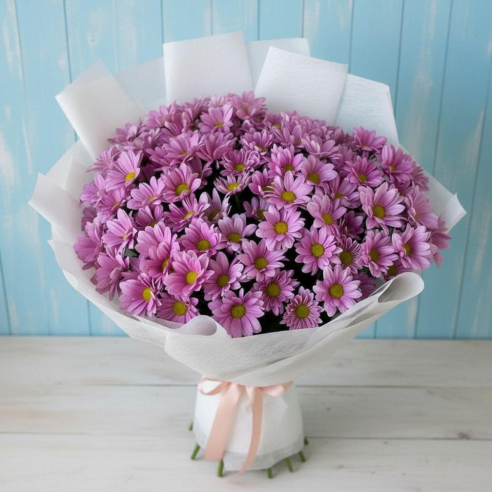 Букет цветов из: Хризантемы в Новогорном