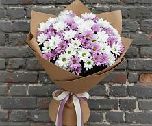 Букет цветов из:  Хризантемы в Новогорном