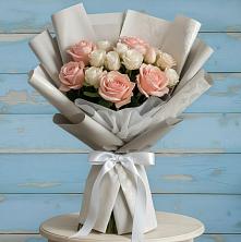 Букет цветов из:  Розы в Новогорном