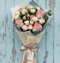 Букет цветов из:  Розы в Новогорном