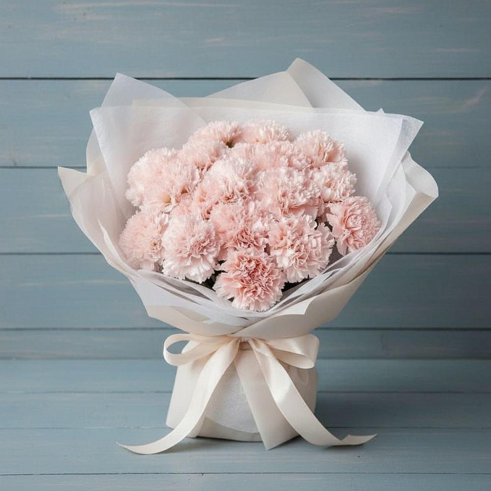 Букет цветов из: Гвоздики в Новогорном