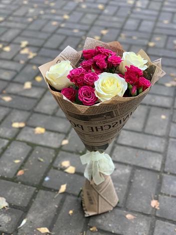 Букет цветов из: Розы в Новогорном