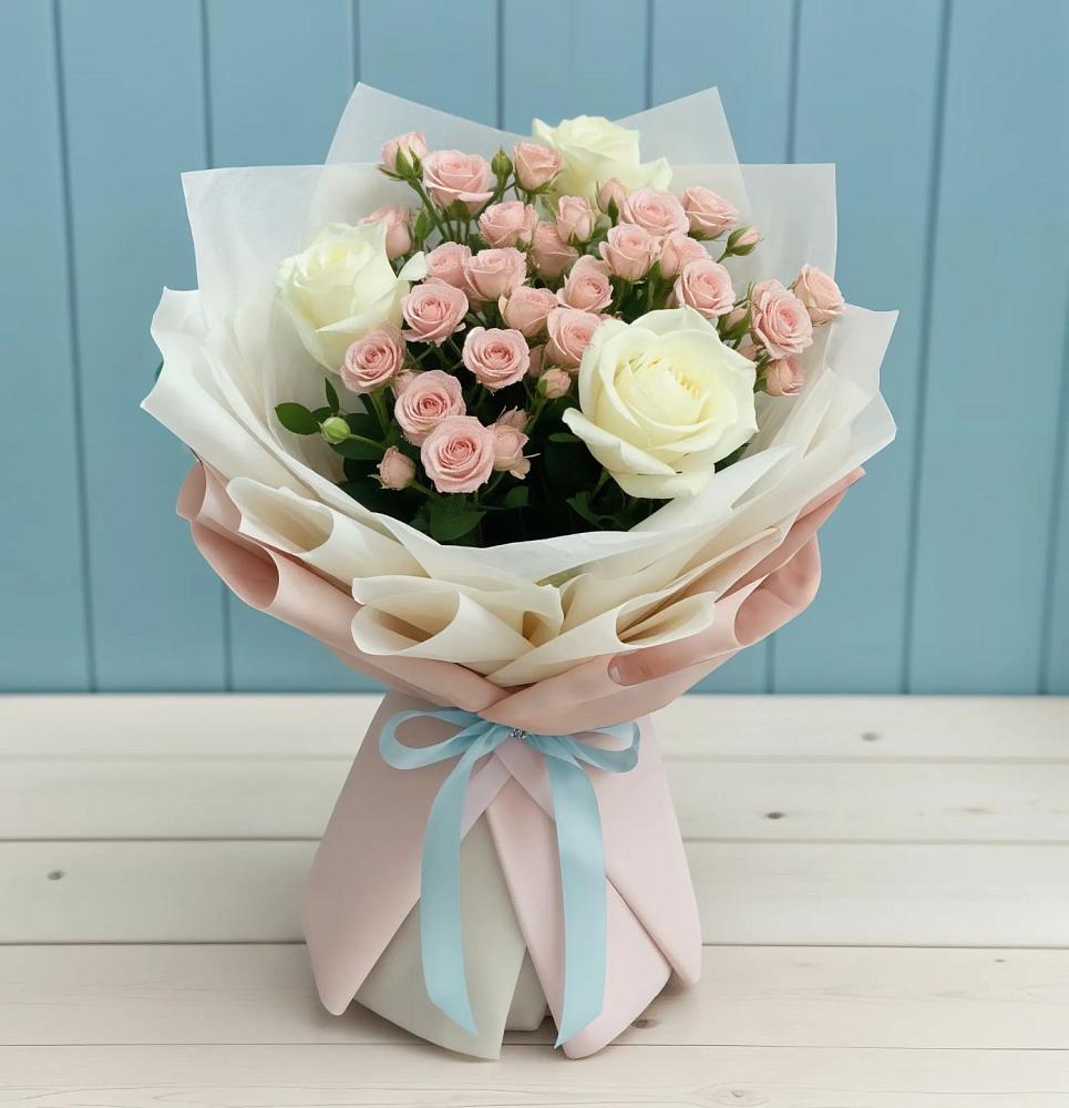 Букет цветов из: Розы в Новогорном