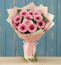 Букет цветов из:  Герберы в Новогорном
